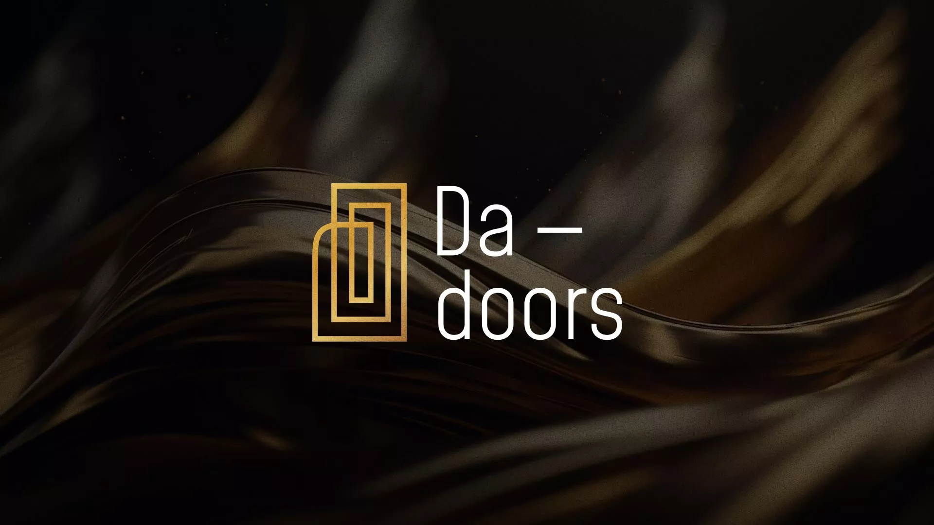 Разработка логотипа для компании «DA-DOORS» в Верхней Туре