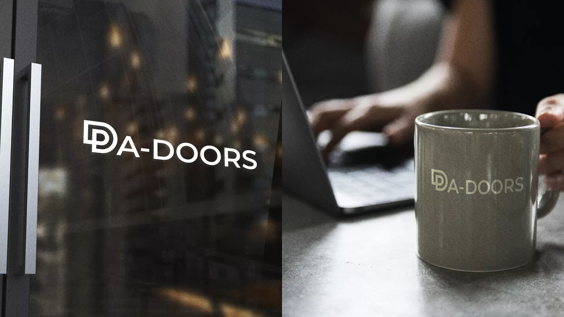 Создание логотипа компании «DA-DOORS» в Верхней Туре